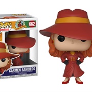 Carmen Sandiego Funko Pop