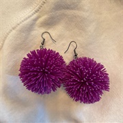 Koosh Ball Earrings