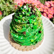 Green Cake Sundae