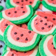 Watermelon Cookie