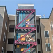 Donkey Kong Mural