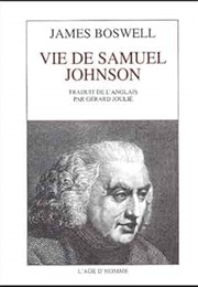 Vie De Samuel Johnson (James Boswell)