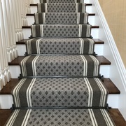 Carpet Runner and Rods on Stairs