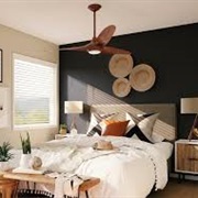Ceiling Fan in Bedroom