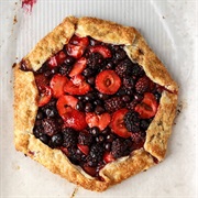 Stone Fruit and Berry Galette