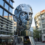 Head of Franz Kafka, Prague