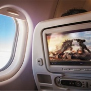 Watched a Movie on a Plane