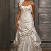 Ruching Plus Pickups on Dress