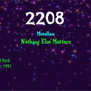 #7891 Nothing Else Matters by Metallica