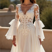 Multi-Layered Flare Sleeves