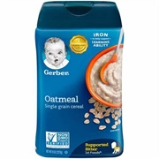 Oatmeal Baby Food