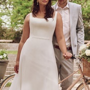 Tank Straps on Wedding Dress