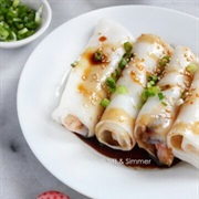 Cheong Fun (Steamed Rice Noodle Rolls) 🇨🇳