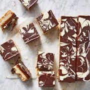 Marbled Millionaire's Shortbread