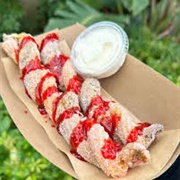 Gourmet Strawberry Cheesecake Churro