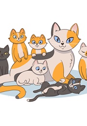 Daisy the Cat and Six Little Petals (Daisy the Cat Life)