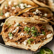 Slow-Cooked Brisket Taco