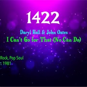 -#7636 I Can't Go for That (No Can Do) by Daryl Hall & John Oates