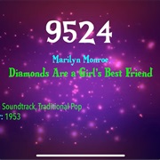 #9840 Diamonds Are a Girl's Best Friend by Marilyn Monroe