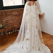 Celestial Bridal Cape