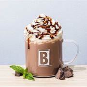 Frozen Mint Hot Chocolate