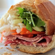 Head Cheese Sandwich