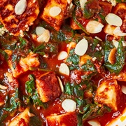 Halloumi in Spicy Tomato Sauce