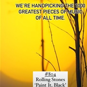 #804 Paint It Black by the Rolling Stones