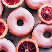 Blood Orange Donut