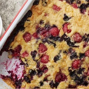 Mixed Berry Dump Cake