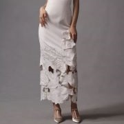 Cutout Lace on Dress (Actual Holes Showing)