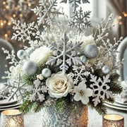 Winter Themed Wedding Decor