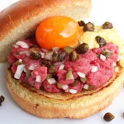 Steak Tartare Sandwich