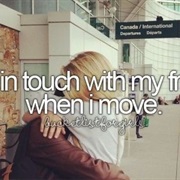 Stay in Touch With My Friends When I Move