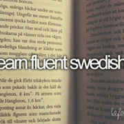 Learn Fluent Swedish