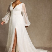 Fully Beaded Wedding Dress