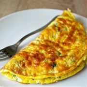 Lamb and Feta Omelette