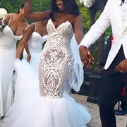 Lattice or Grid Patterned Lace