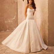 Drop Waist Wedding Dress