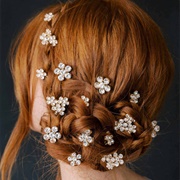 Crystal Decorations Studded in Hair