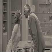 Wandavision: "Filmed Before a Live Studio Audience" (S1,E1)