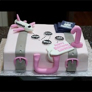 Travel Themed Cake