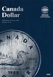 Canadian Dollar Folder #4, 1987-2008 (Whitman Publishing)