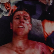 Photographer Michael Christopher Brown in an Ambulance After Being... (Michael Christopher Brown)