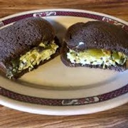 Pumpernickel Bread With Scrambled Eggs and Parmesan