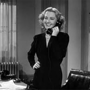 Jean Arthur as Saunders ( Mr. Smith Goes to Washington)