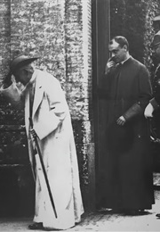 Pope Leo XIII Resting on His Way to His Summer Villa (1898)