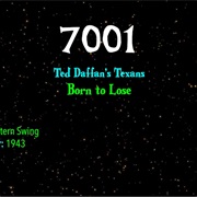 #9151 Born to Lose by Ted Daffan's Texans
