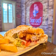 Shrimp Beignet Po' Boy