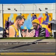 Kobe Bryant and Luka Dončić Mural